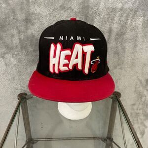 Miami Heat HWC New Era Flat Bill Adjustable Snapback Cap Hat NBA